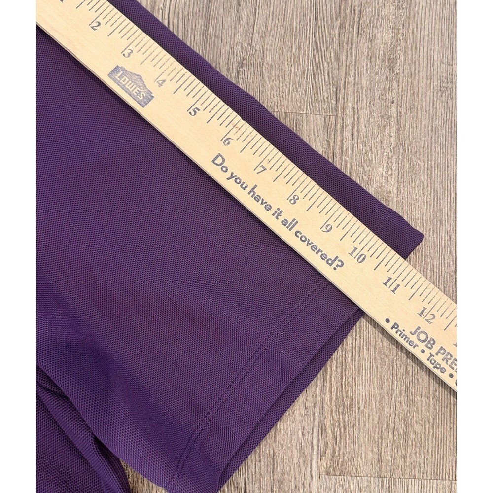Tommy Bahama Mens IslandZone Polo XXL Purple Supima Cotton Holiday Martini Glass - Picture 8 of 12